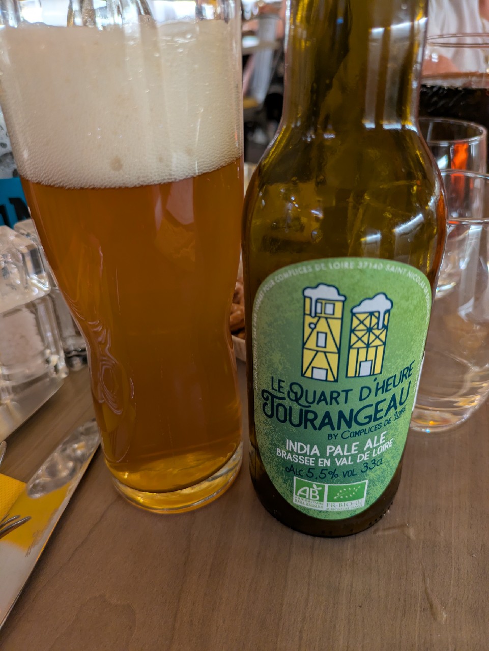 Le Quart D'Heure Tourangeau IPA, Complices De Loire