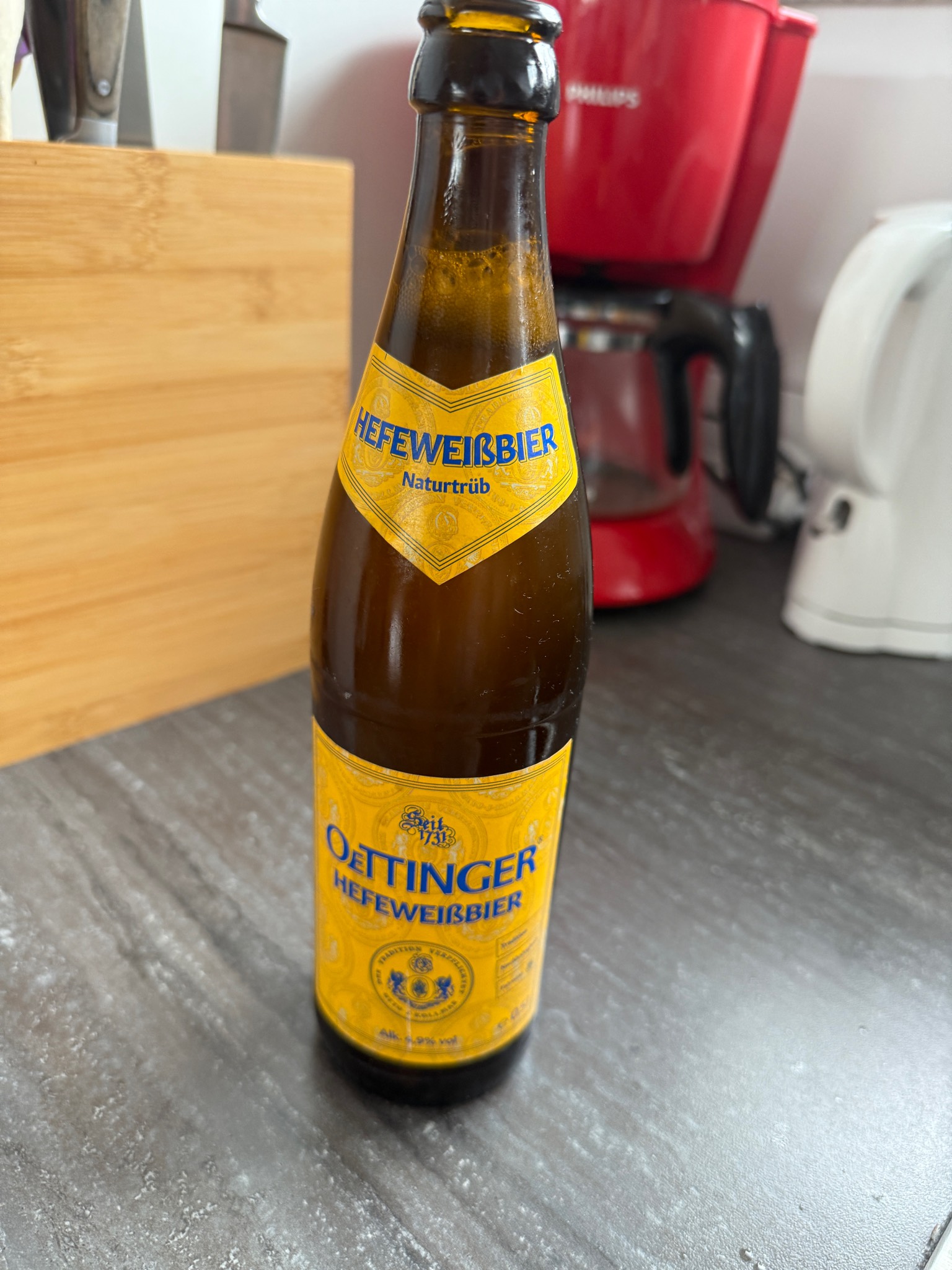 Oettinger Hefeweißbier Naturtrüb / Weissbier, Germany