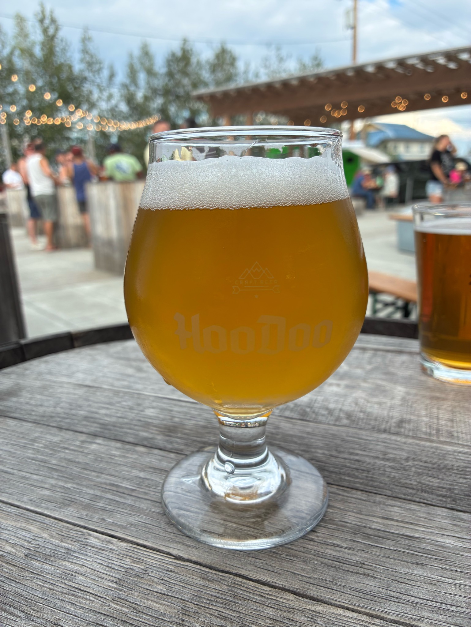 Pink Boots Brut IPA, HooDoo Brewing Co