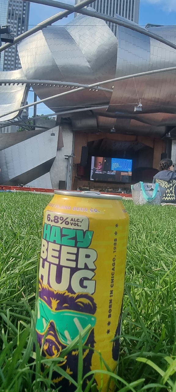 Goose island beer hazy beer hug, United States