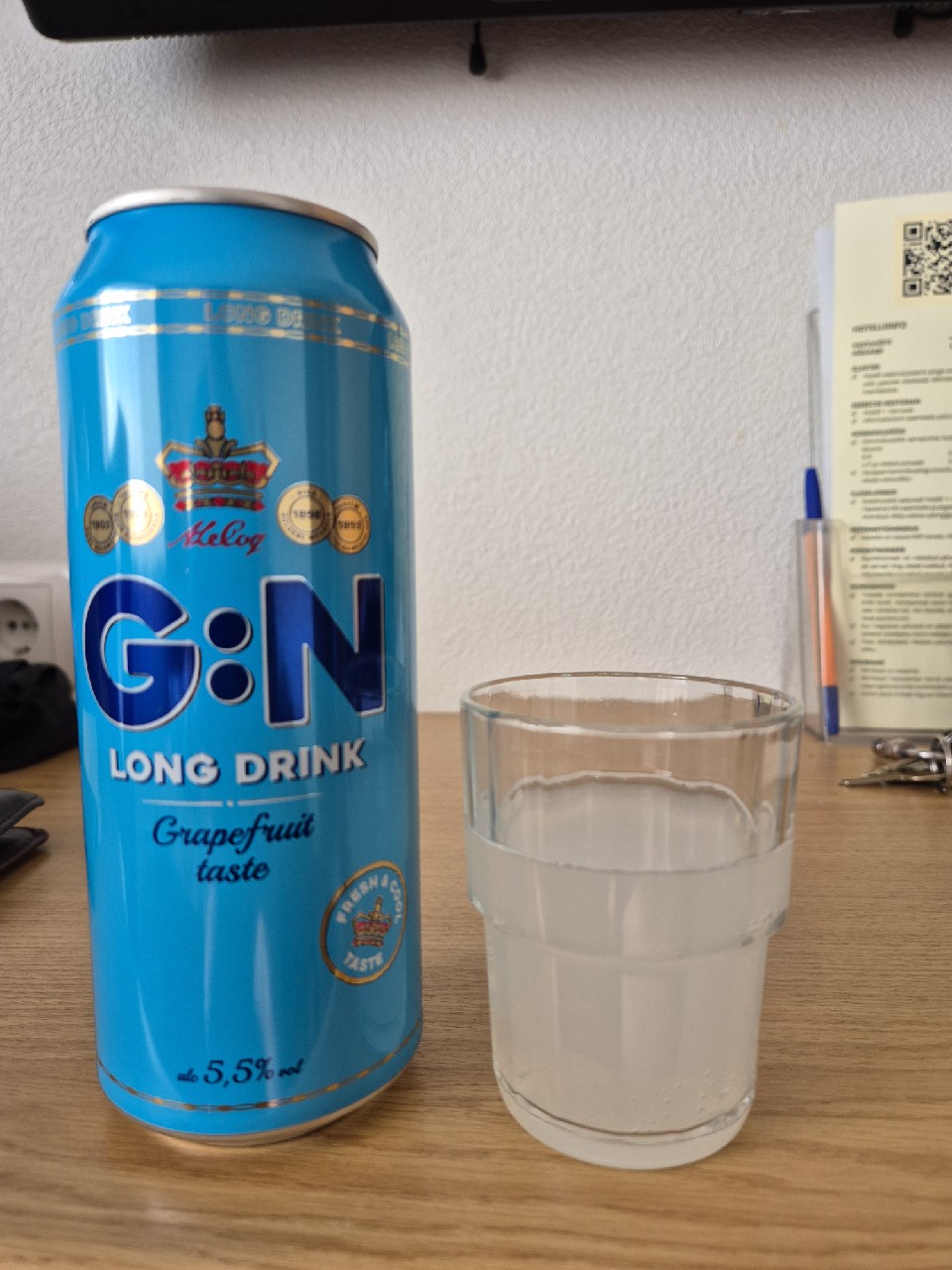 G:N Long Drink Grapefruit, Estonia