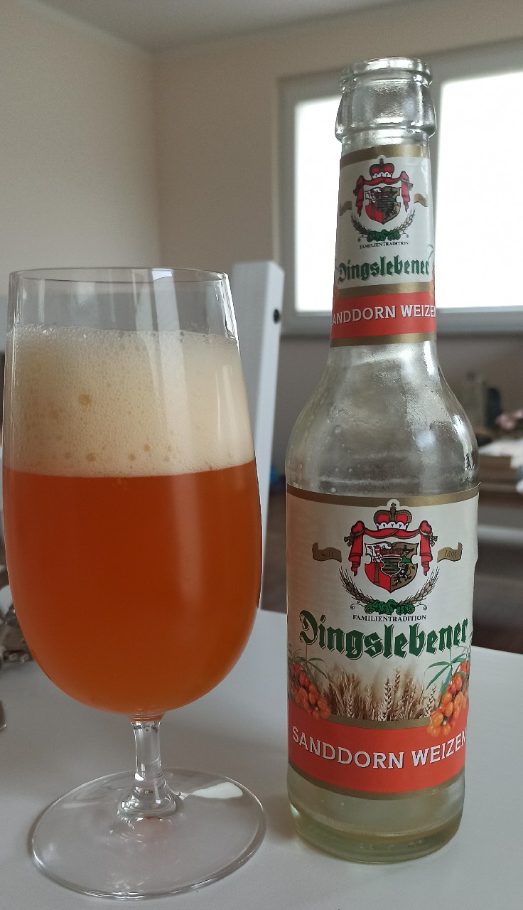 Dingslebener Sanddorn Weizen, Privatbrauerei Metzler