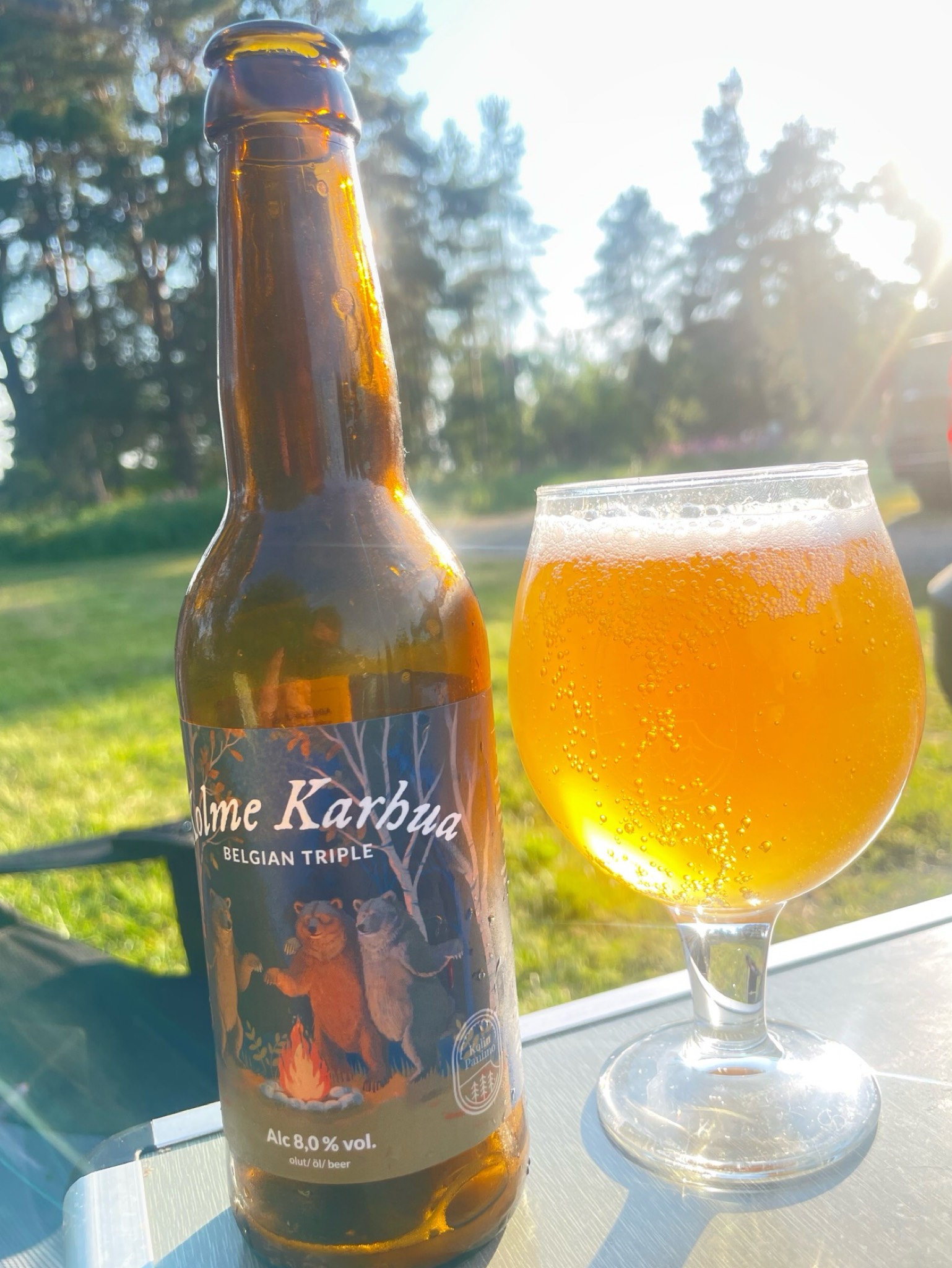 Kolme Karhua, Finland