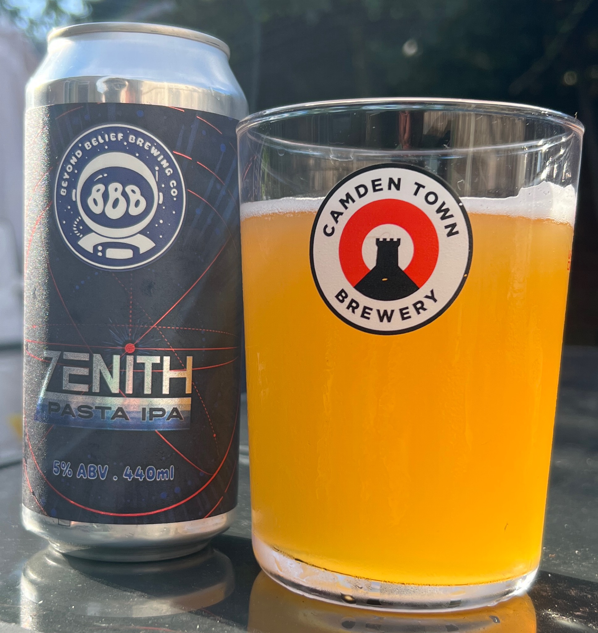Zenith Pasta IPA, Beyond Belief Brewery