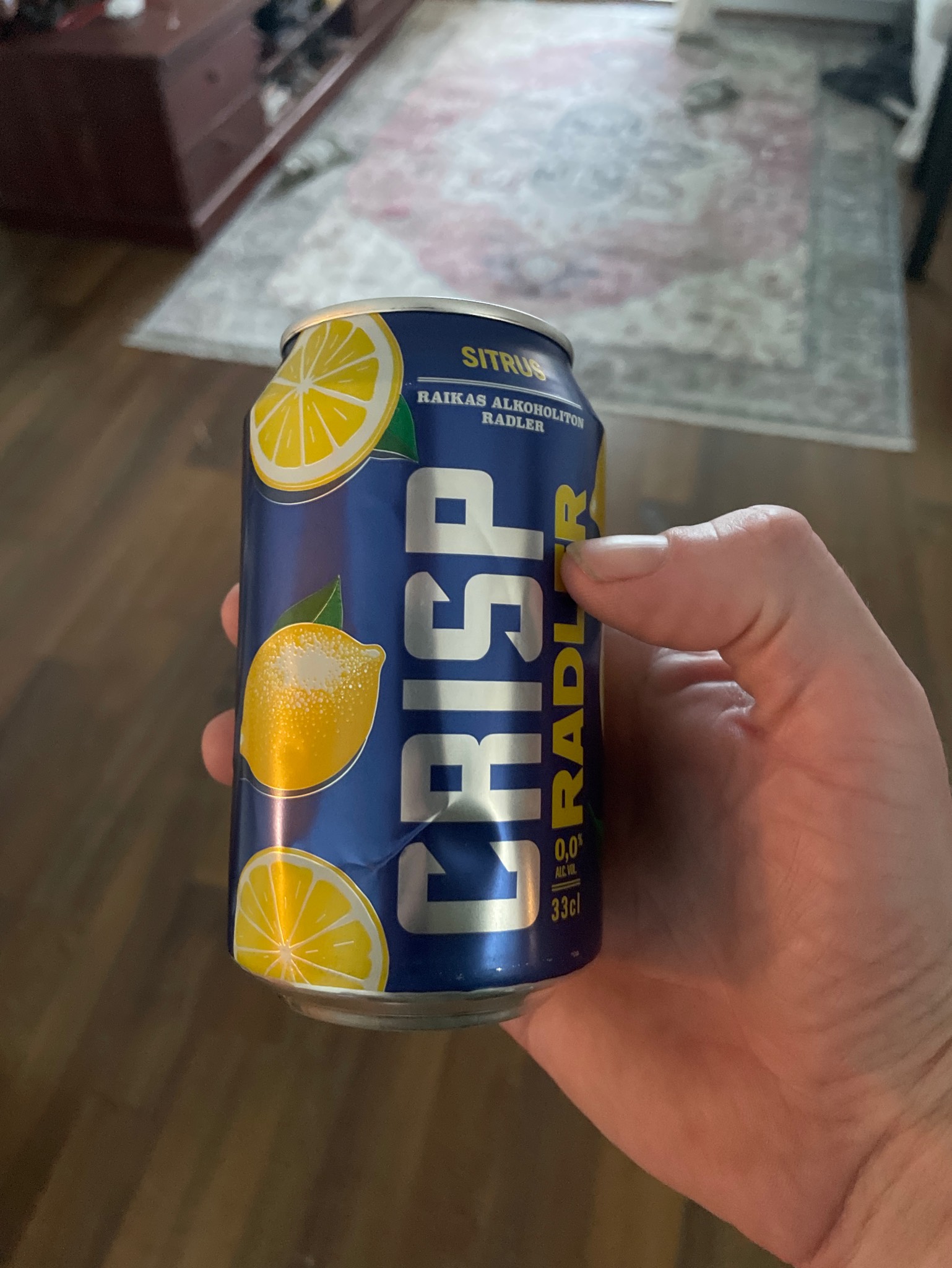 Crisp Radler Sitrus, Finland