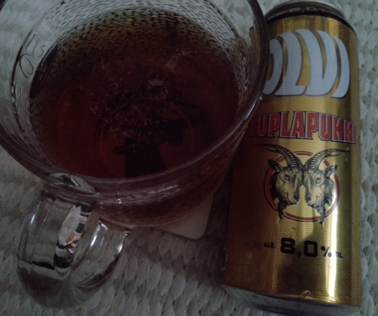 Olvi Tuplapukki 8.0%, Finland