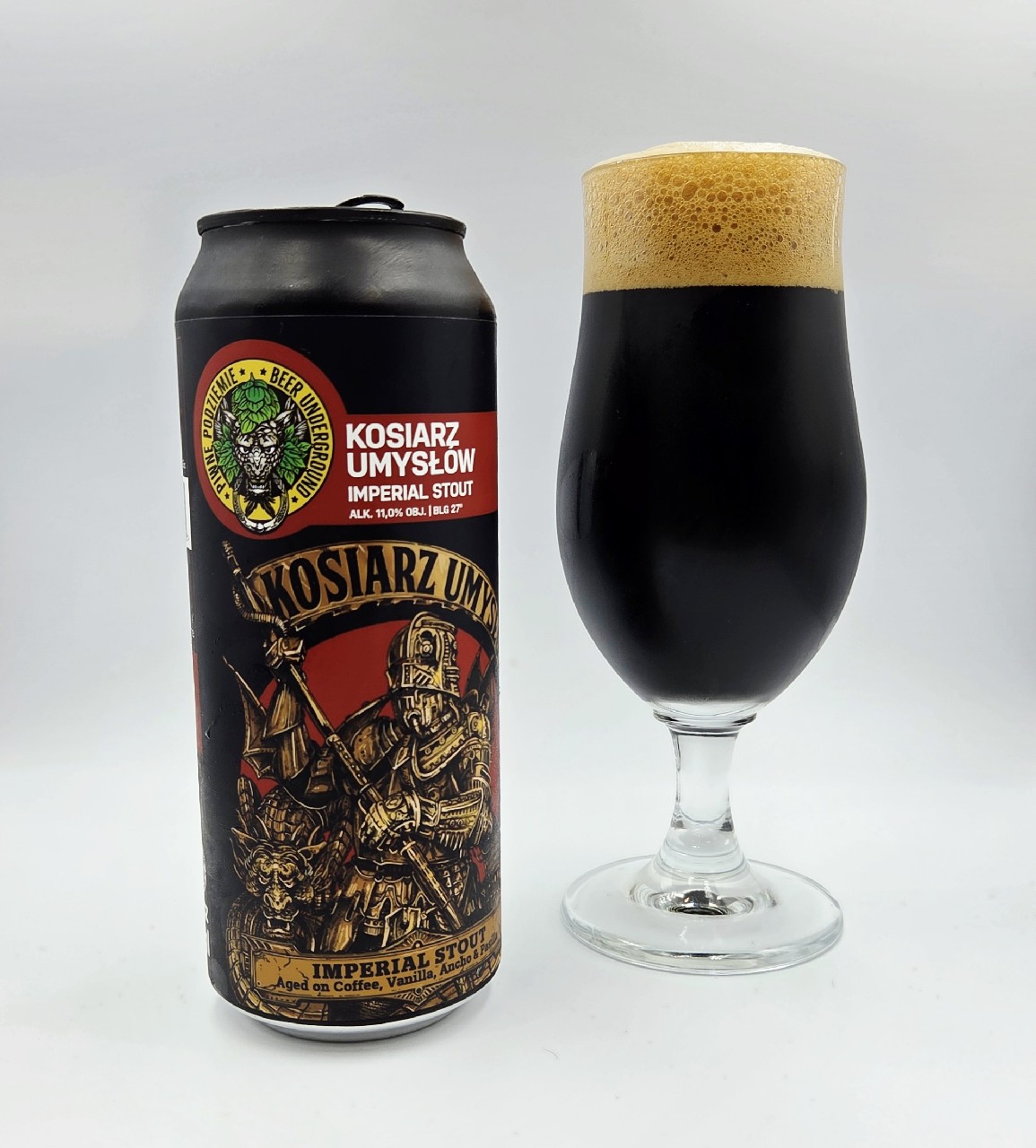 Kosiarz Umysłów - Aged On Maple Syrup, Coffee, Vanilla, Ancho & Pasilla, Piwne Podziemie