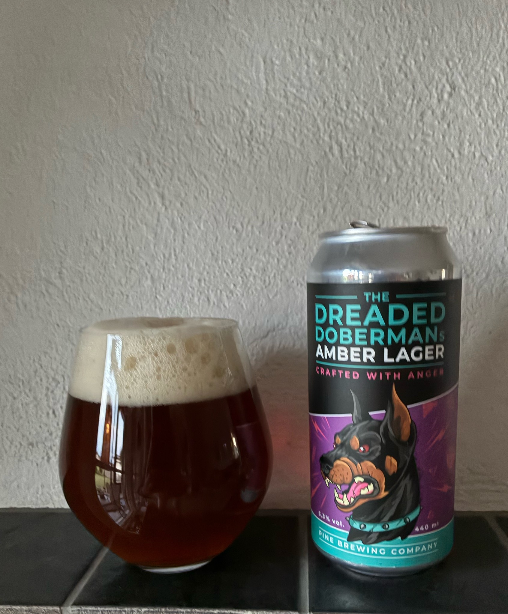 The Dreaded Doberman's Amber Lager, Sweden