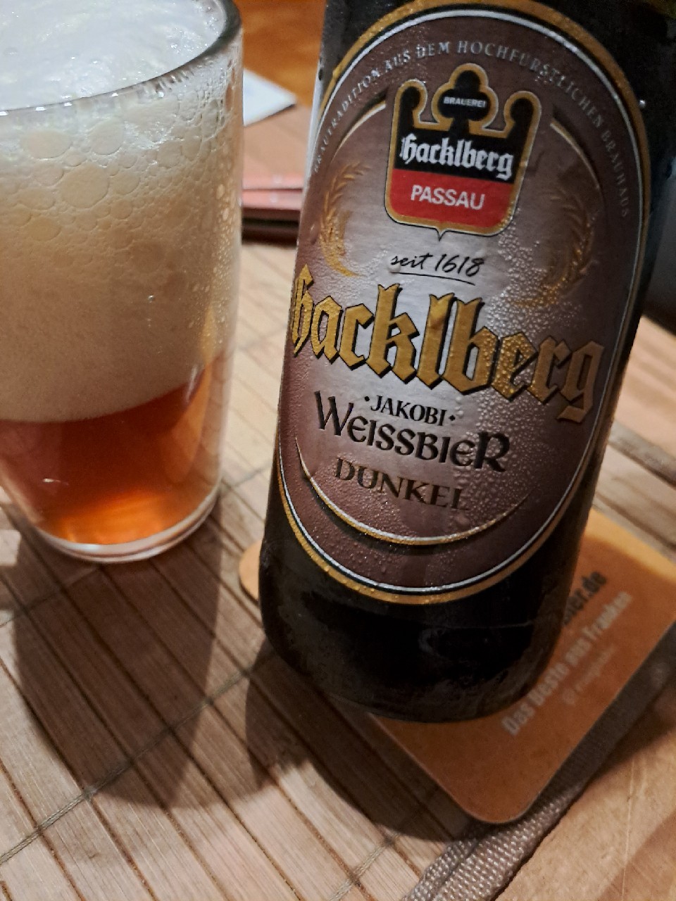 Hacklberg Jakobi Weissbier Dunkel, Germany