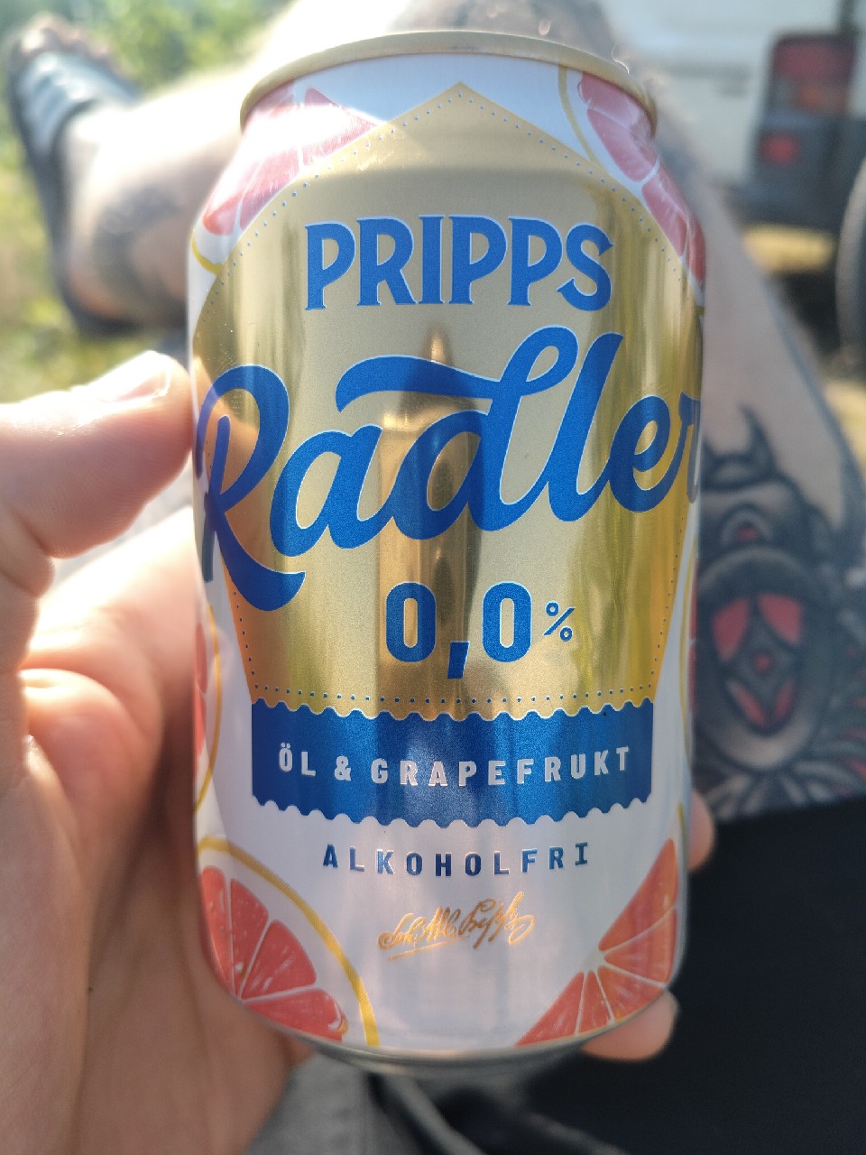 Pripps Radler Grapefrukt, Sweden