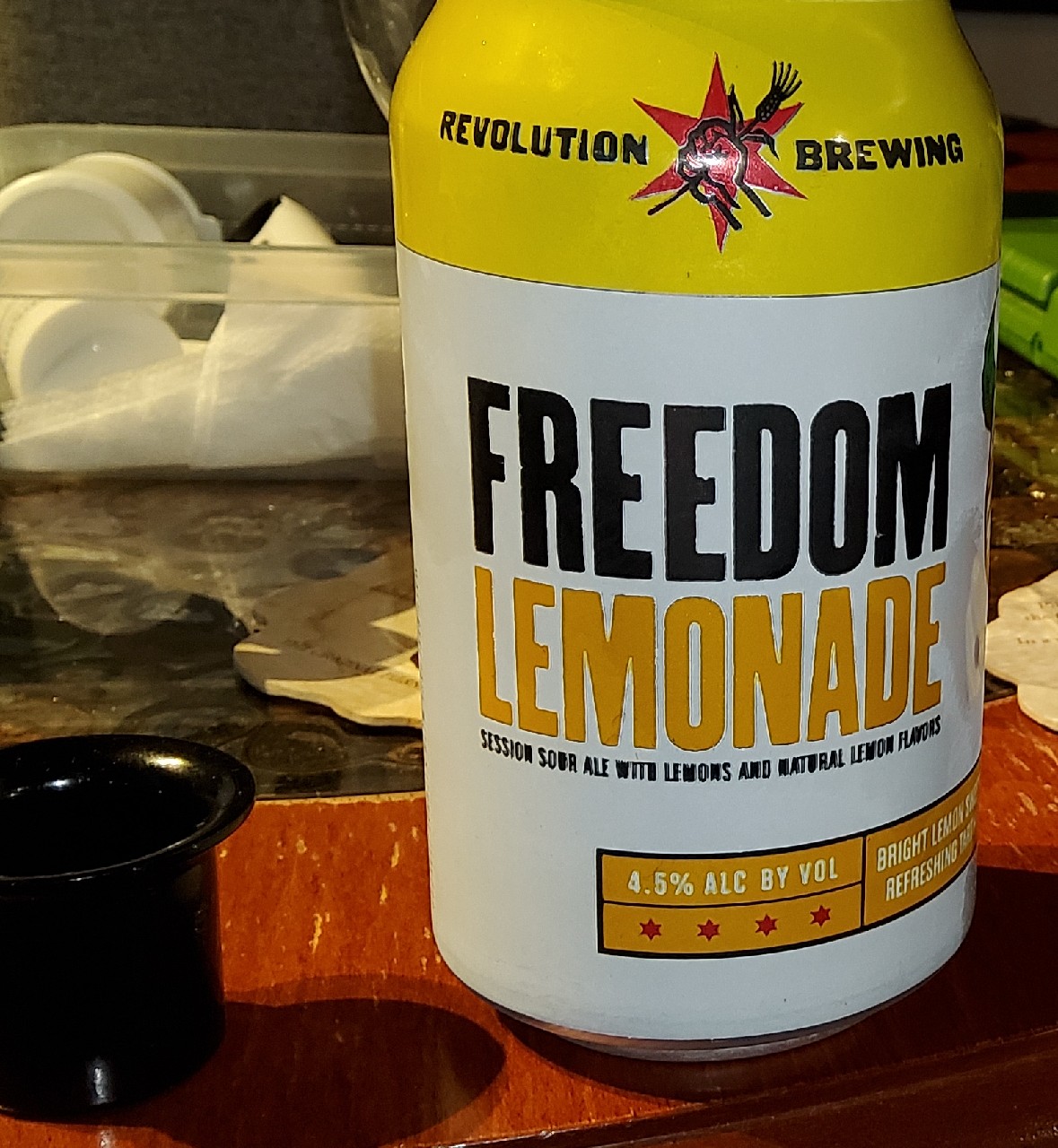 freedom strawberry lemonade, Revolutions Brewing