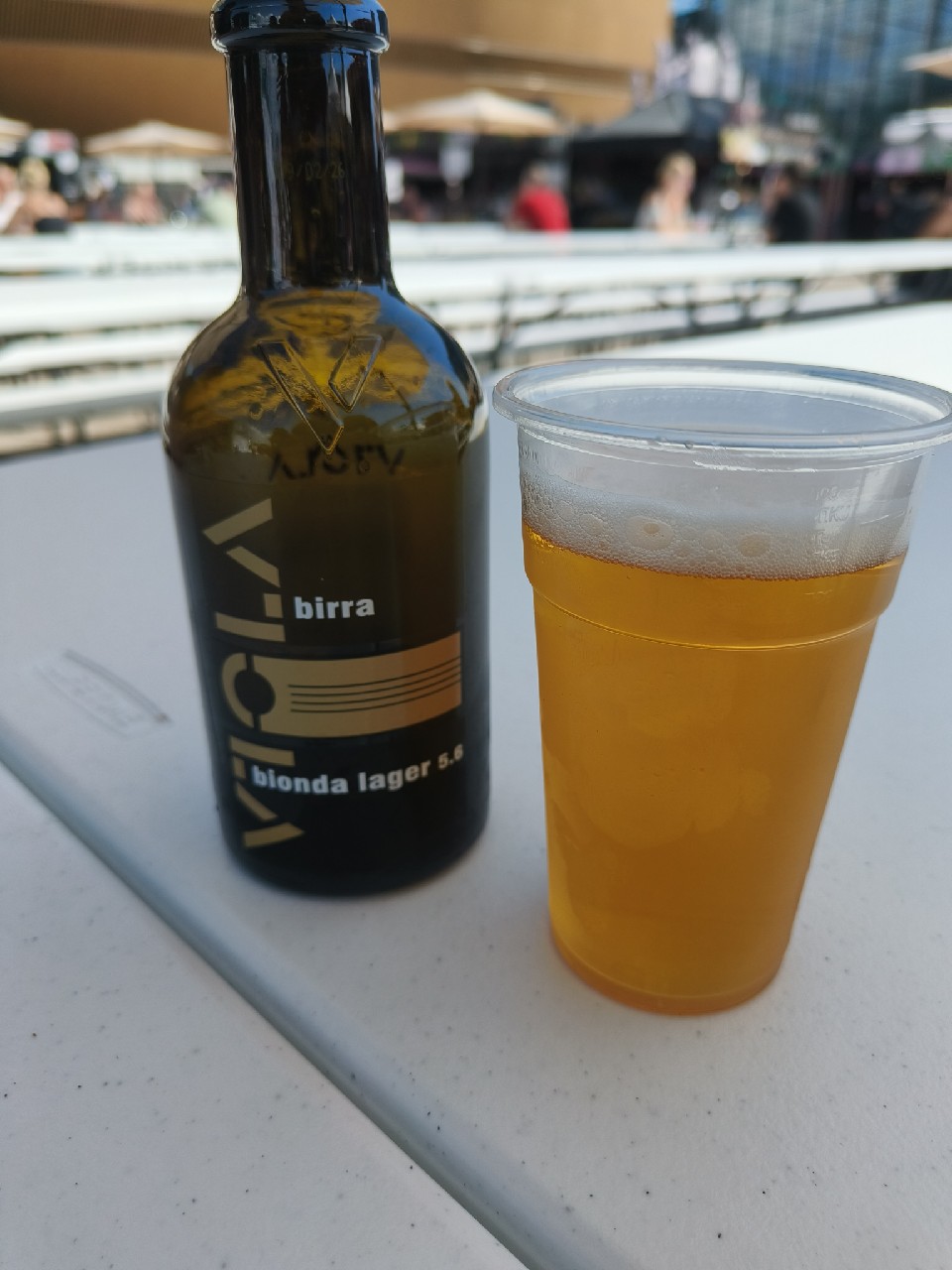 Birra Viola Bionda Lager, Italy