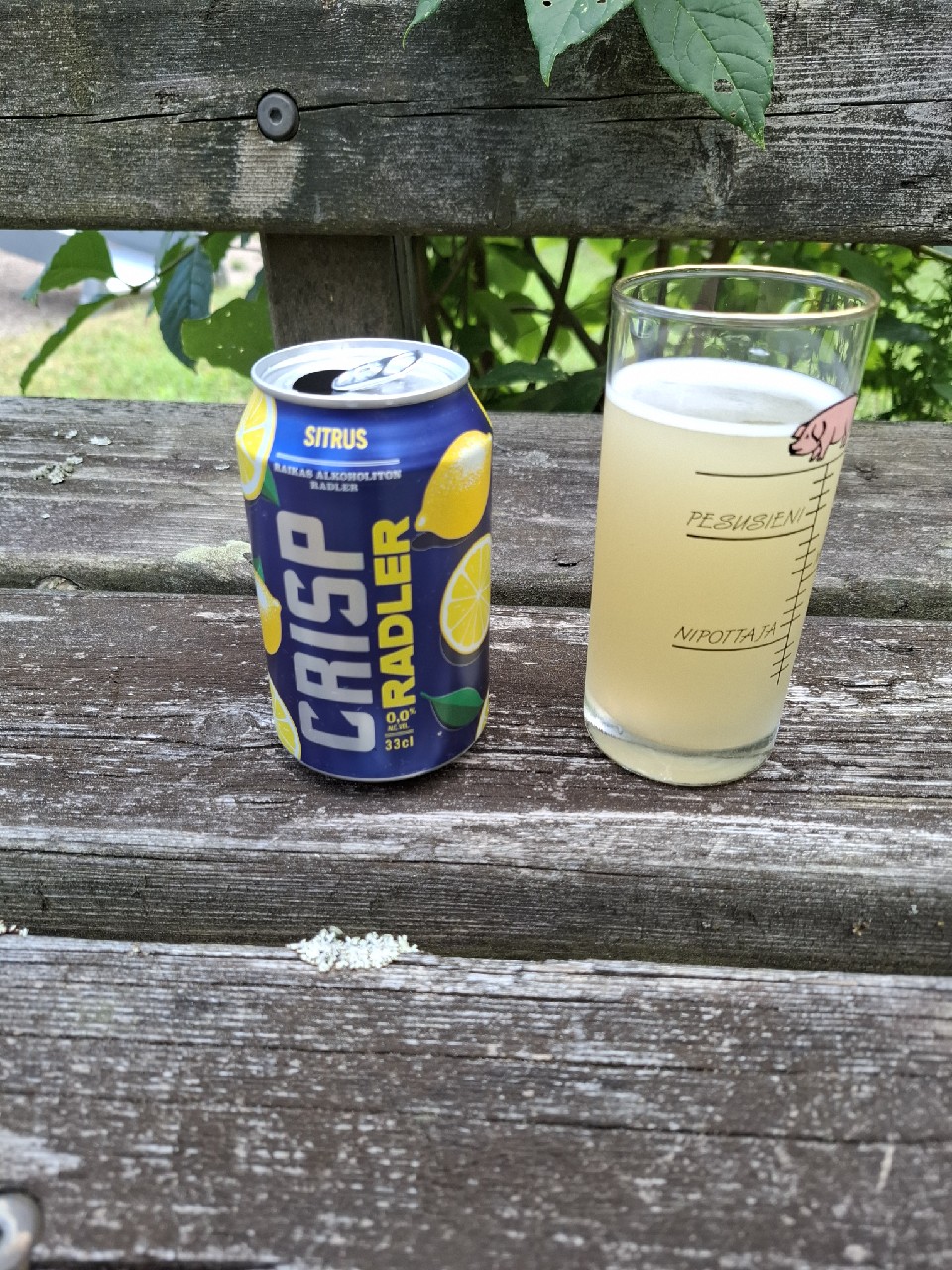 Crisp Radler Sitrus, Finland