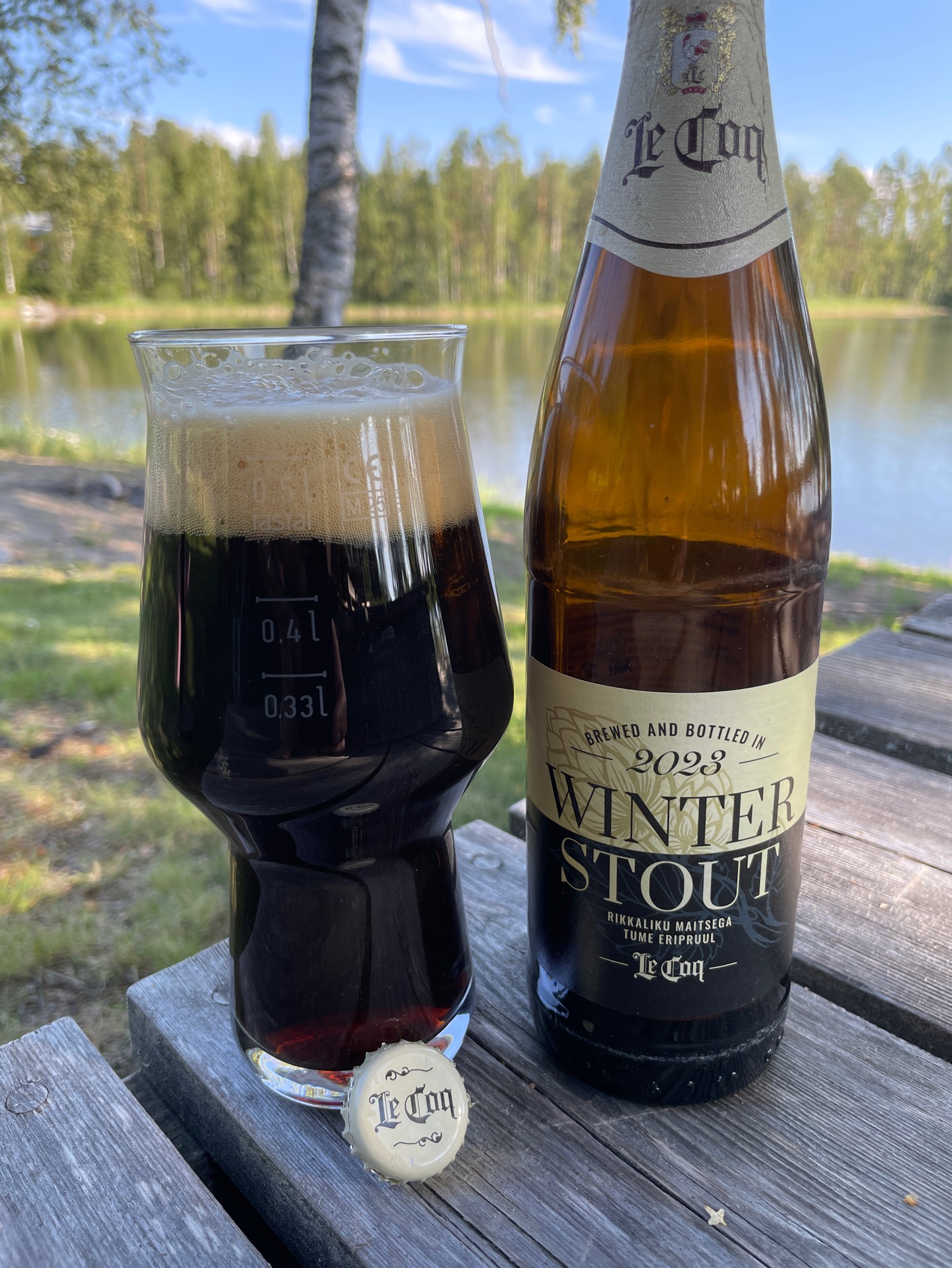 Le Coq Winter Stout (2023), Estonia