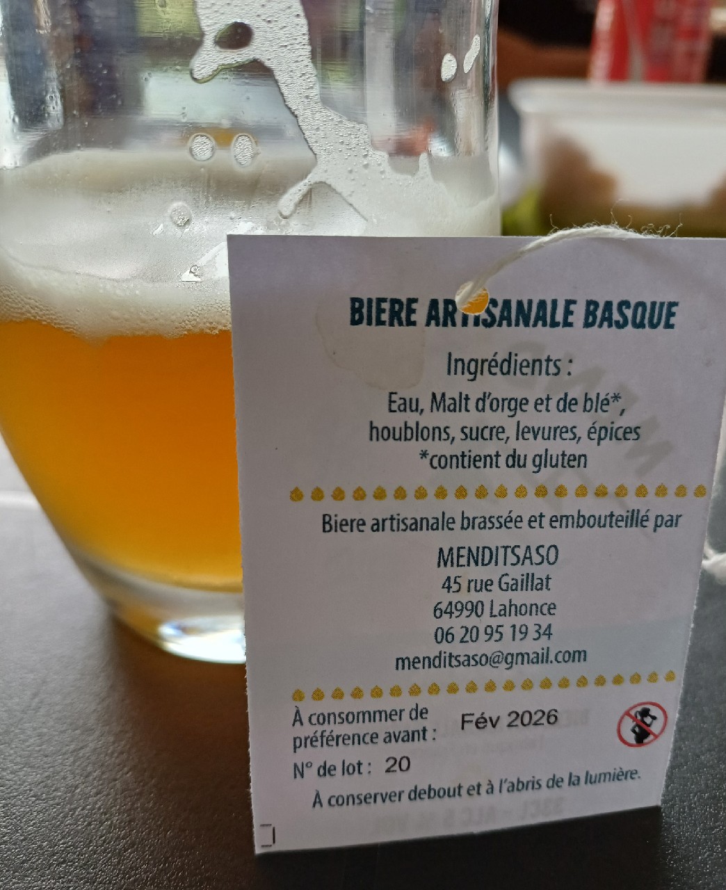 Menditsaso Blonde, France