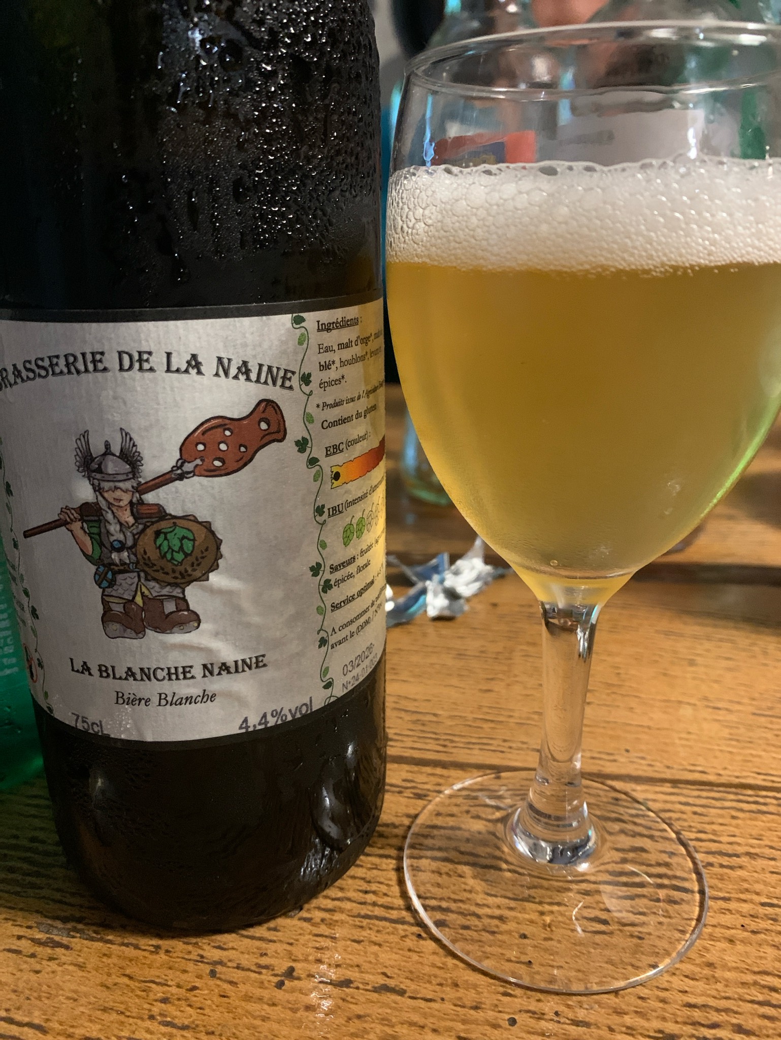 La Blanche Naine, Brasserie De La Naine