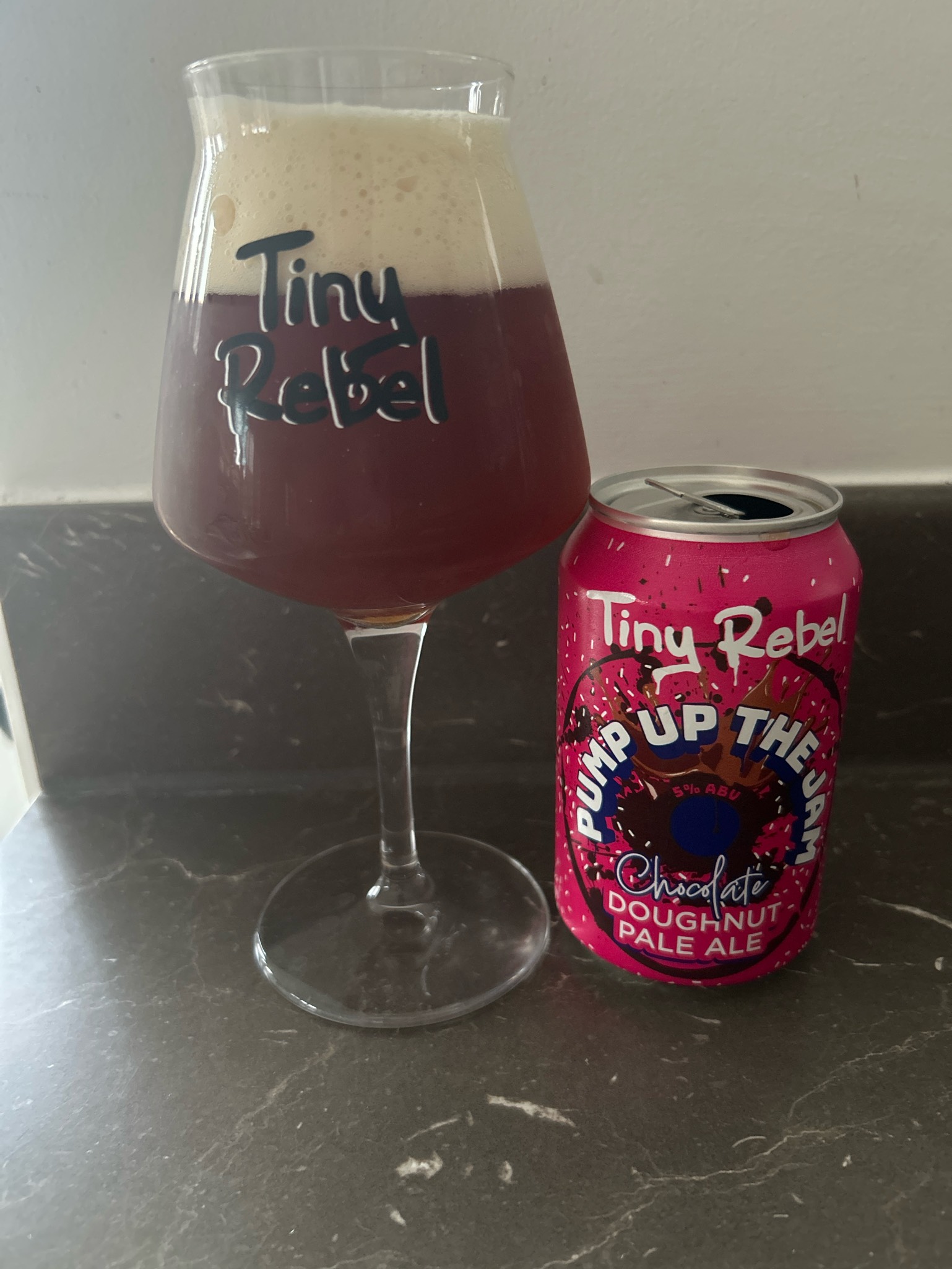Pump Up The Jam - Chocolate Doughnut Pale Ale, Wales