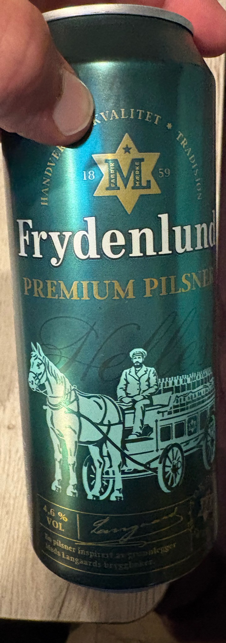 Frydenlund Premium Pilsner, Norway