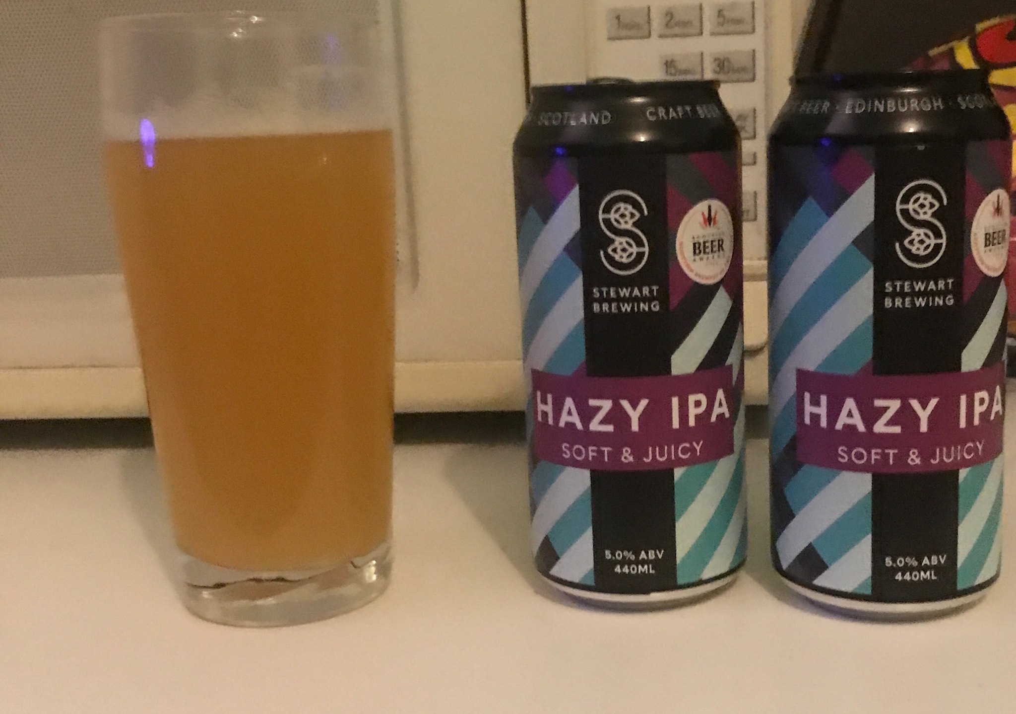 Stewart Hazy IPA, Scotland