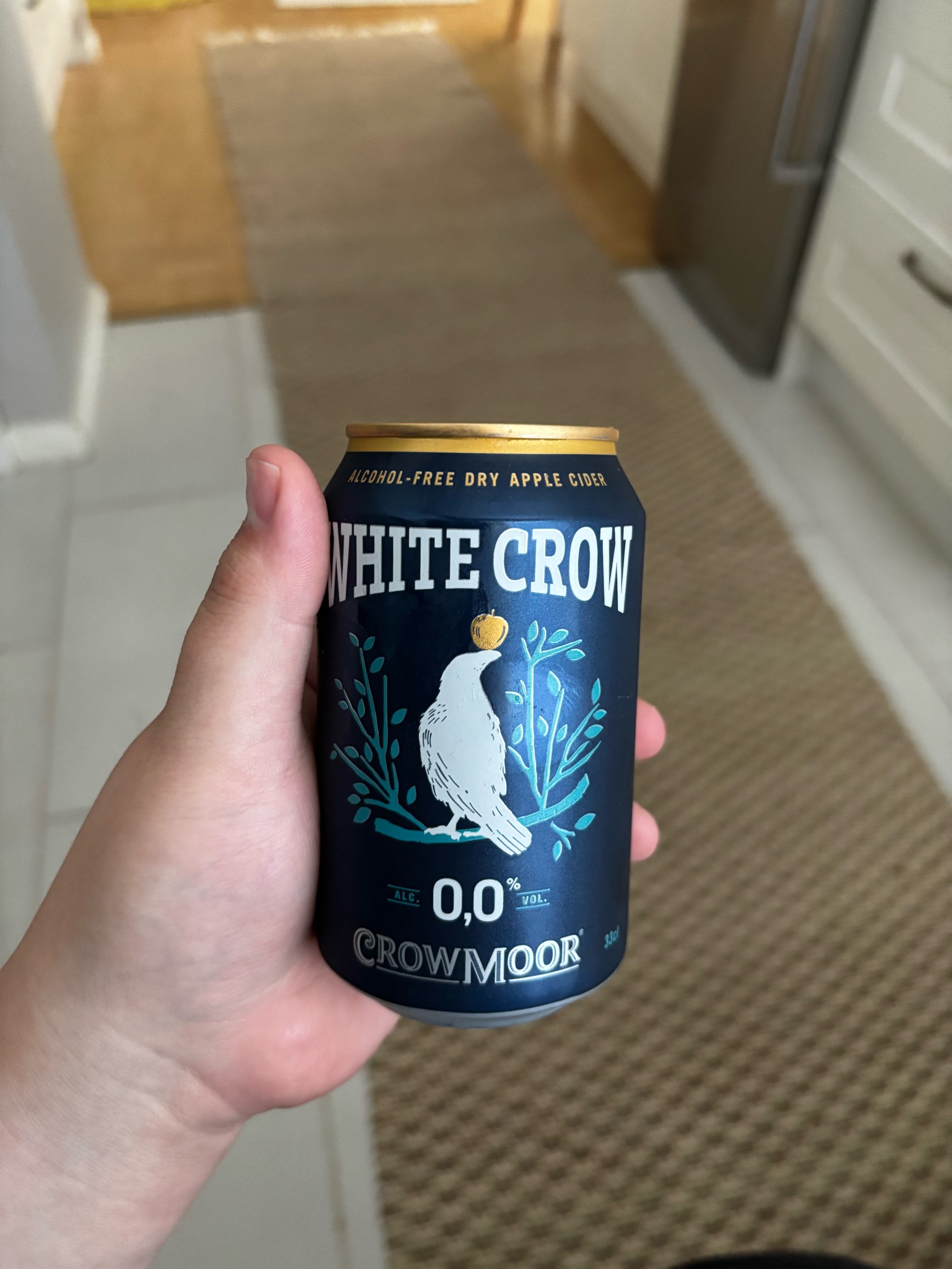 Crowmoor White Crow Dry Apple 0.0%, Finland
