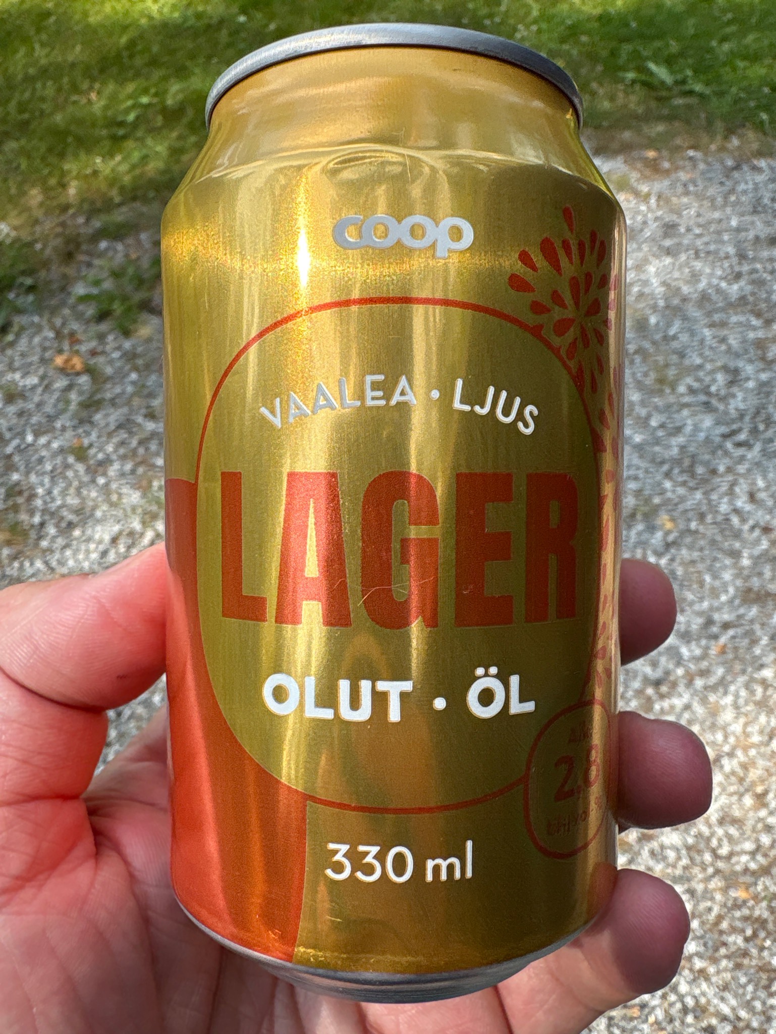 Coop Vaalea Lager 2.8%, Oettinger Brauerei