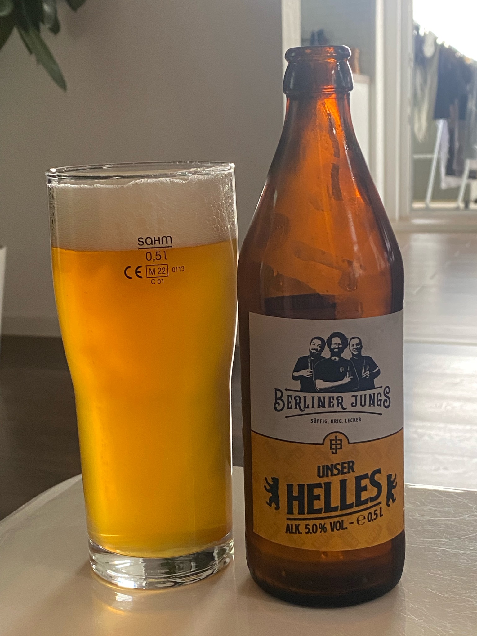 Berliner Jungs Unser Helles, Brewer's Tribute