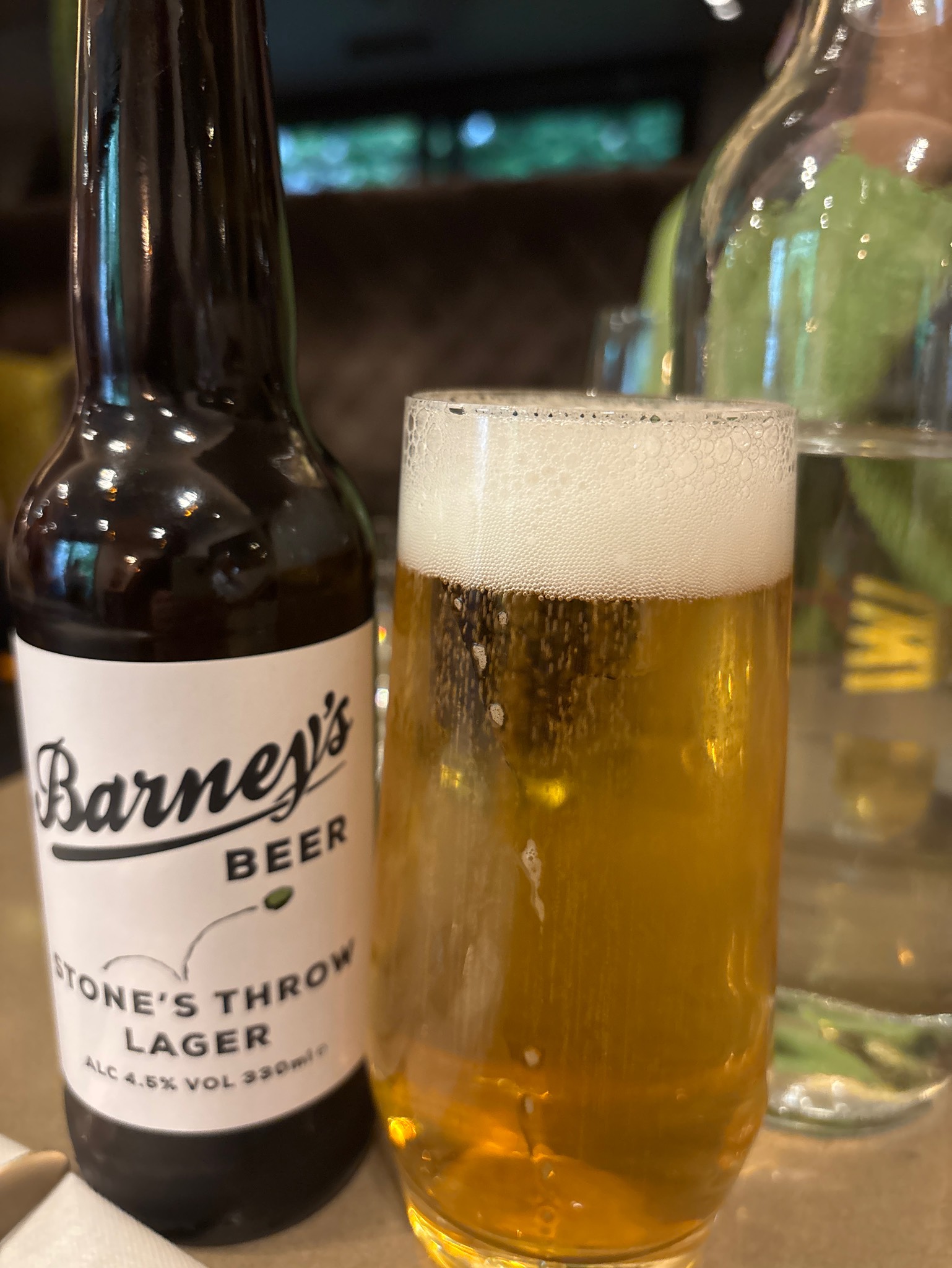 Stones Throw, Barney's Beer