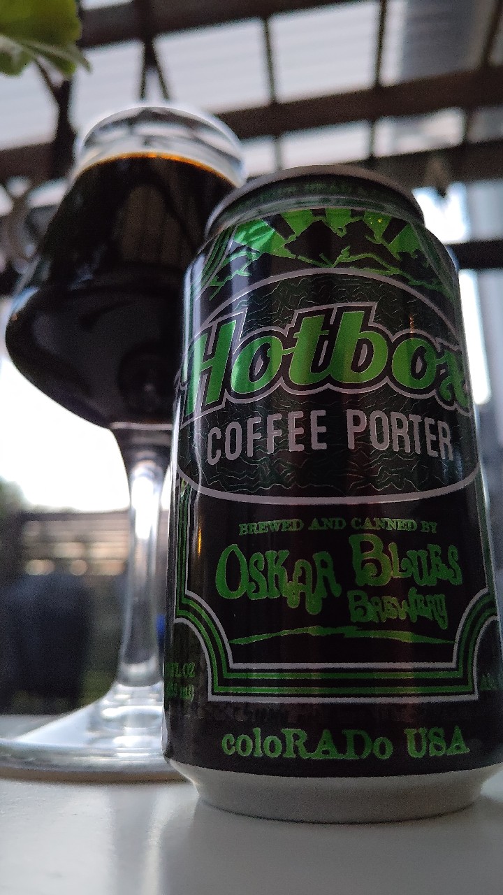 Hotbox Coffee Porter, Oskar Blues Brewery