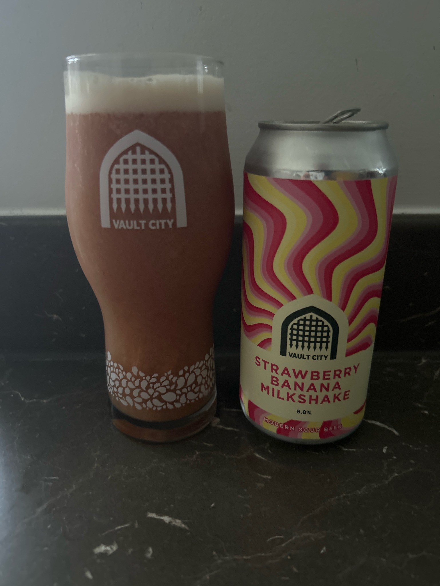 Strawberry Banana Milkshake, Scotland