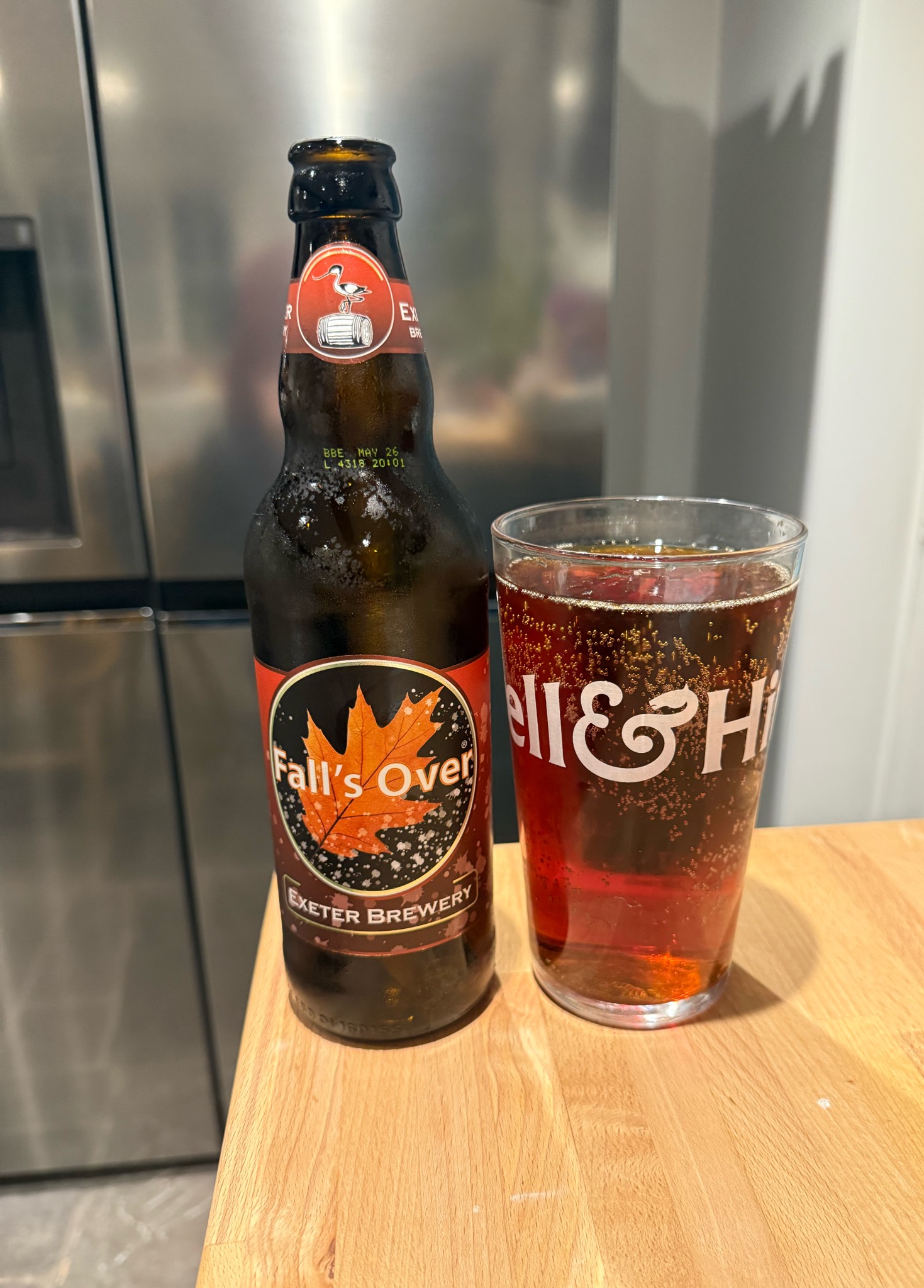 Fall's Over, Exeter Brewery Ltd