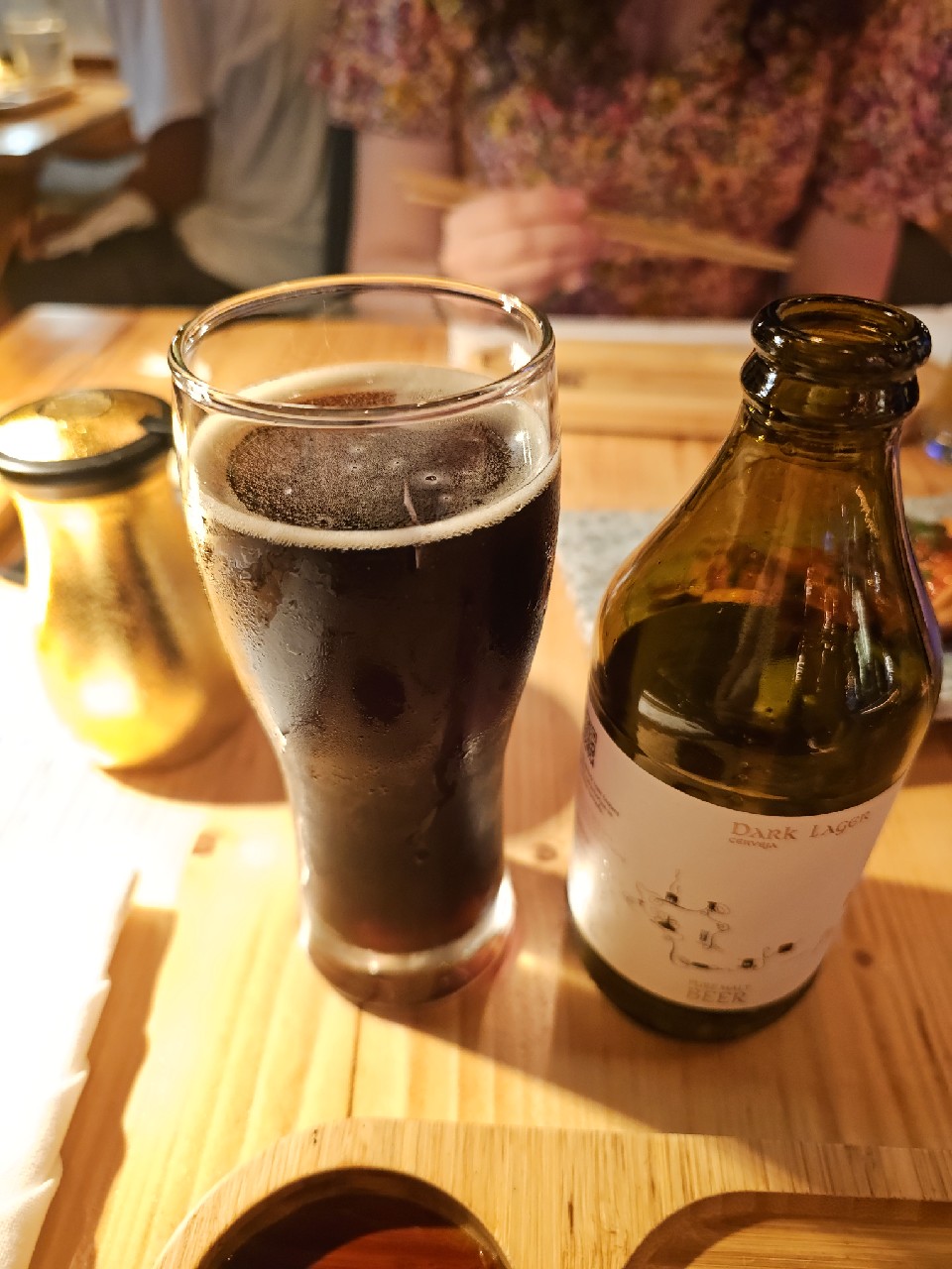 Subenshi Dark Lager, Praxis