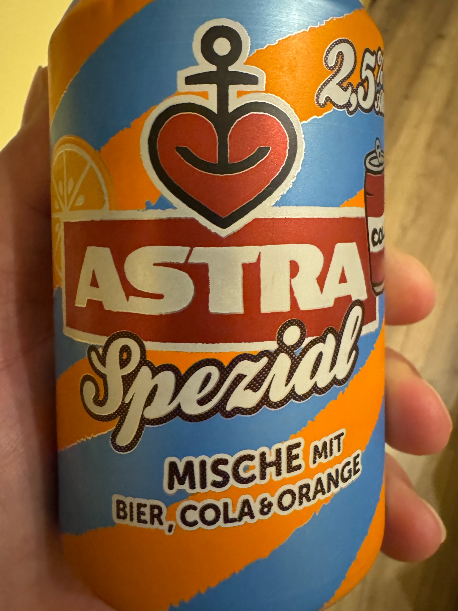 Spezial Mische mit Bier, Cola & Orange, Germany