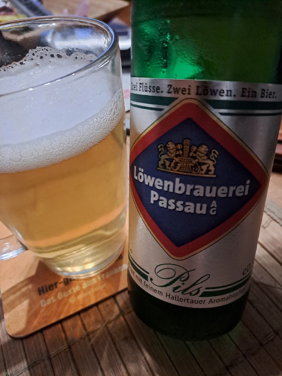 Unser Europameister Pils, Löwenbrauerei Passau