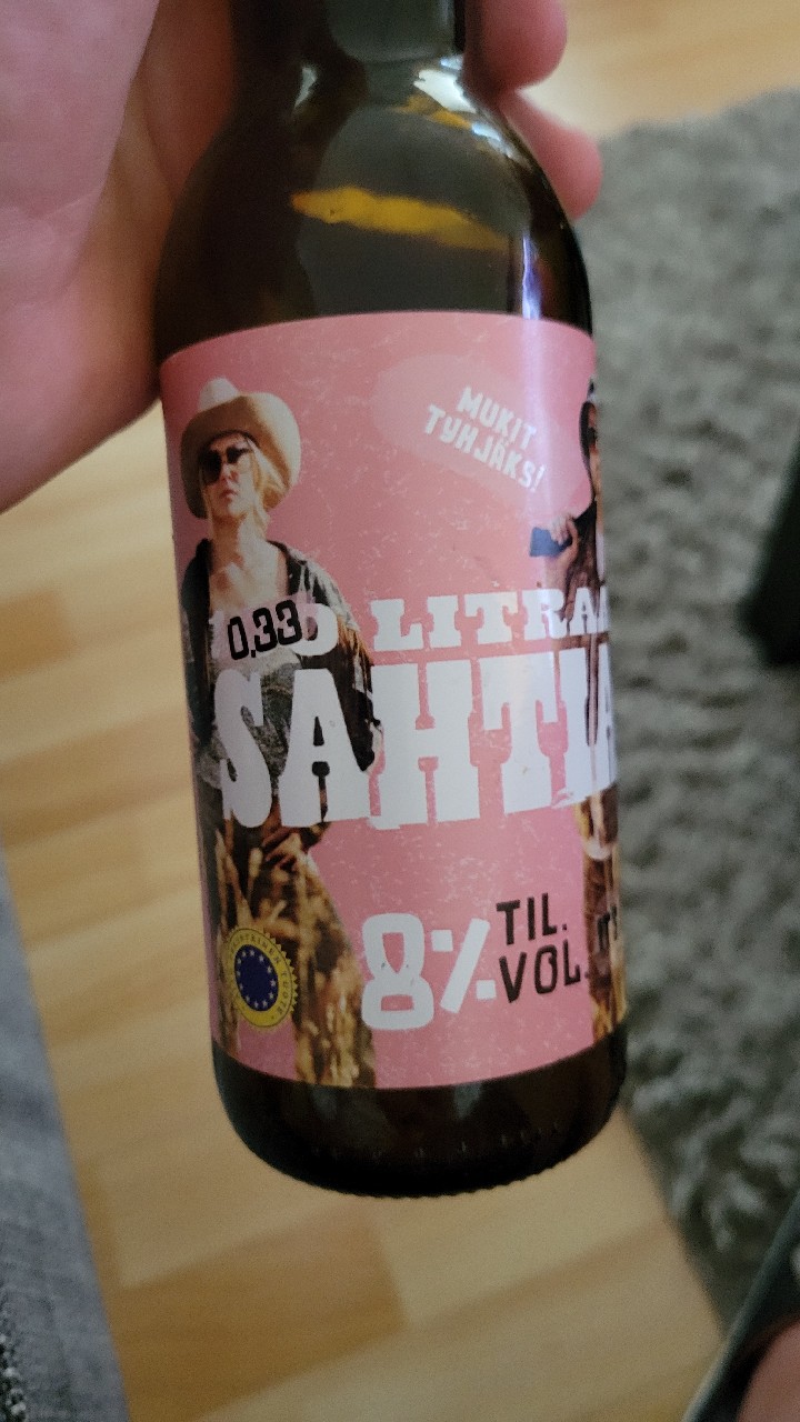 0,33 litraa sahtia, Varastopanimo