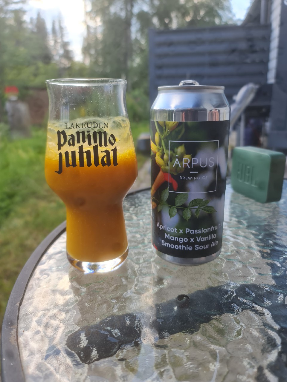 apricot x mango x passionfruit x vanilla smoothie sour ale, Latvia