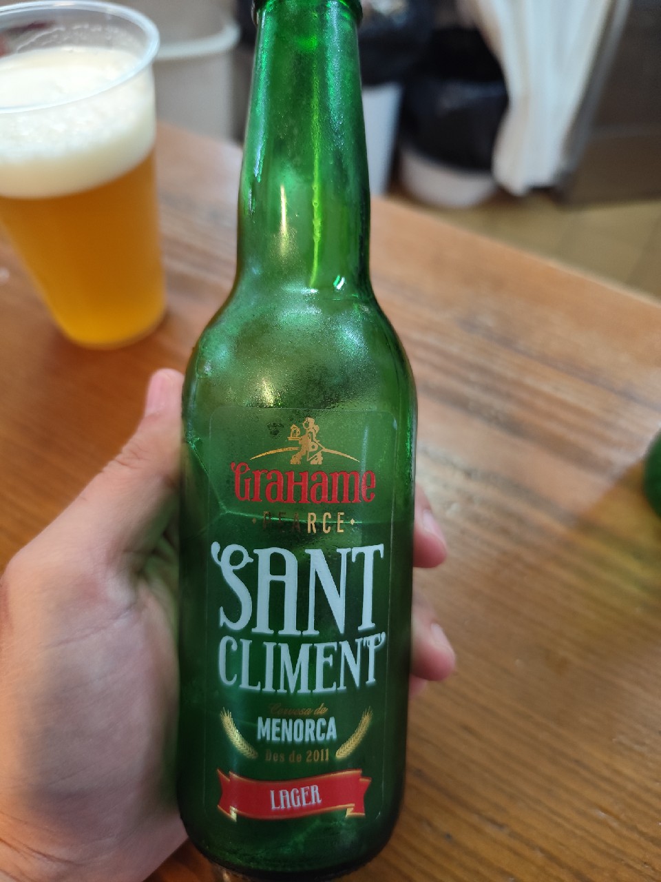 Grahame Pearce Sant Climent Lager, Spain