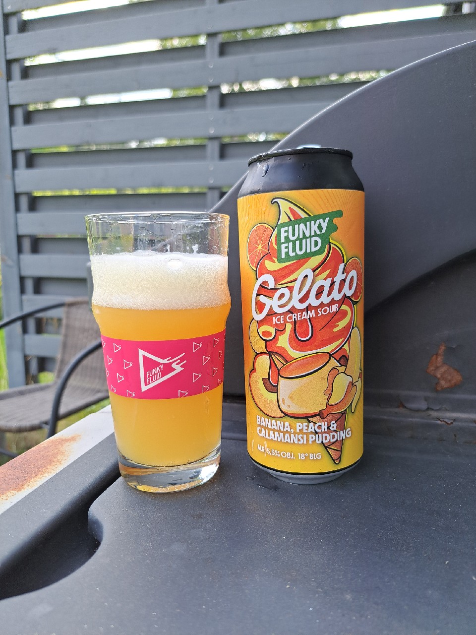 Gelato: Banana, Peach & Calamansi Pudding, Poland