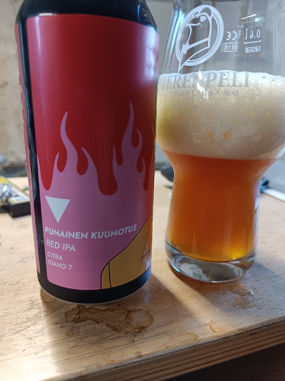 Punainen Kuumotus, Finland