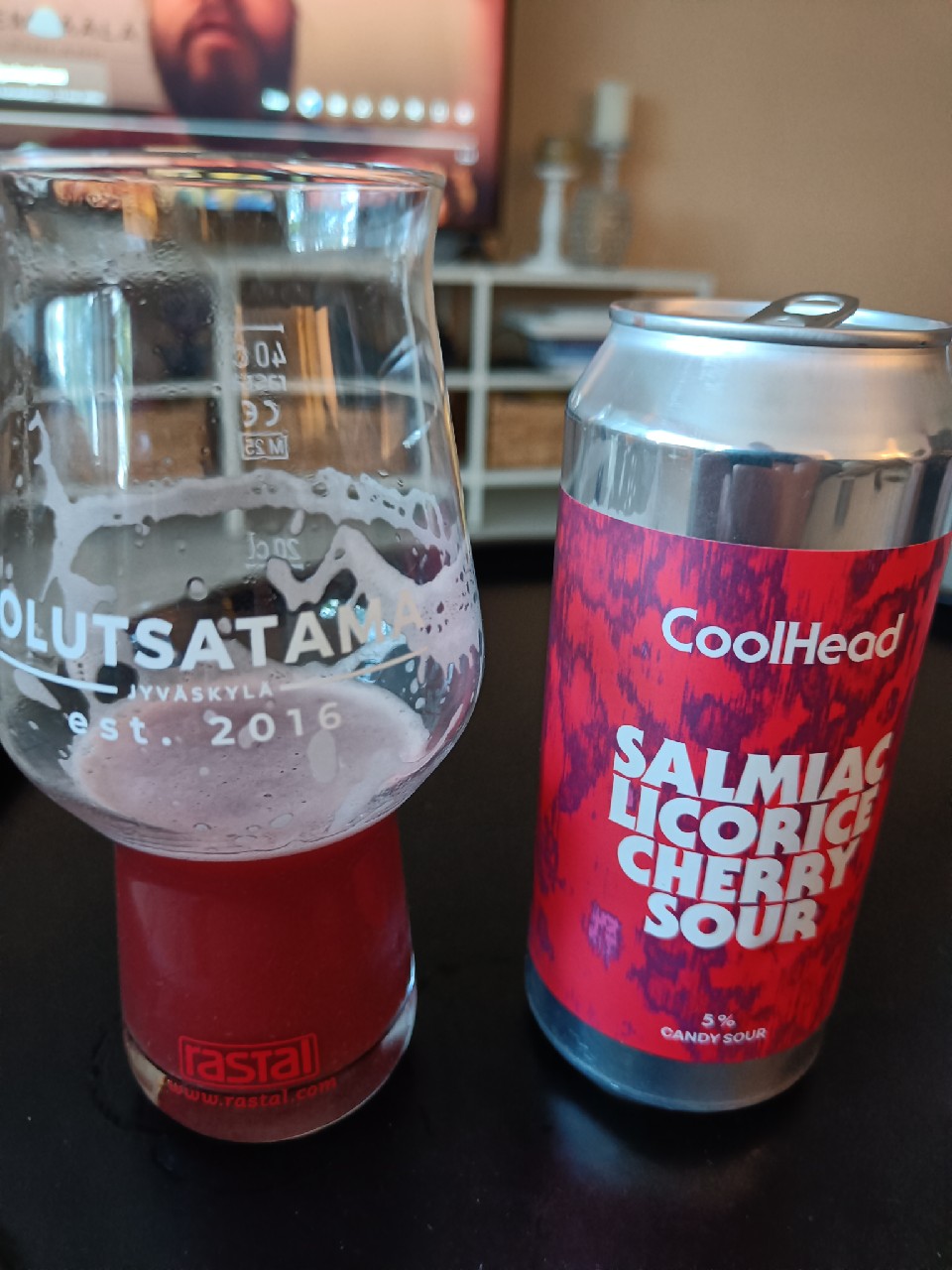 Salmiac Licorice Cherry Sour, Finland