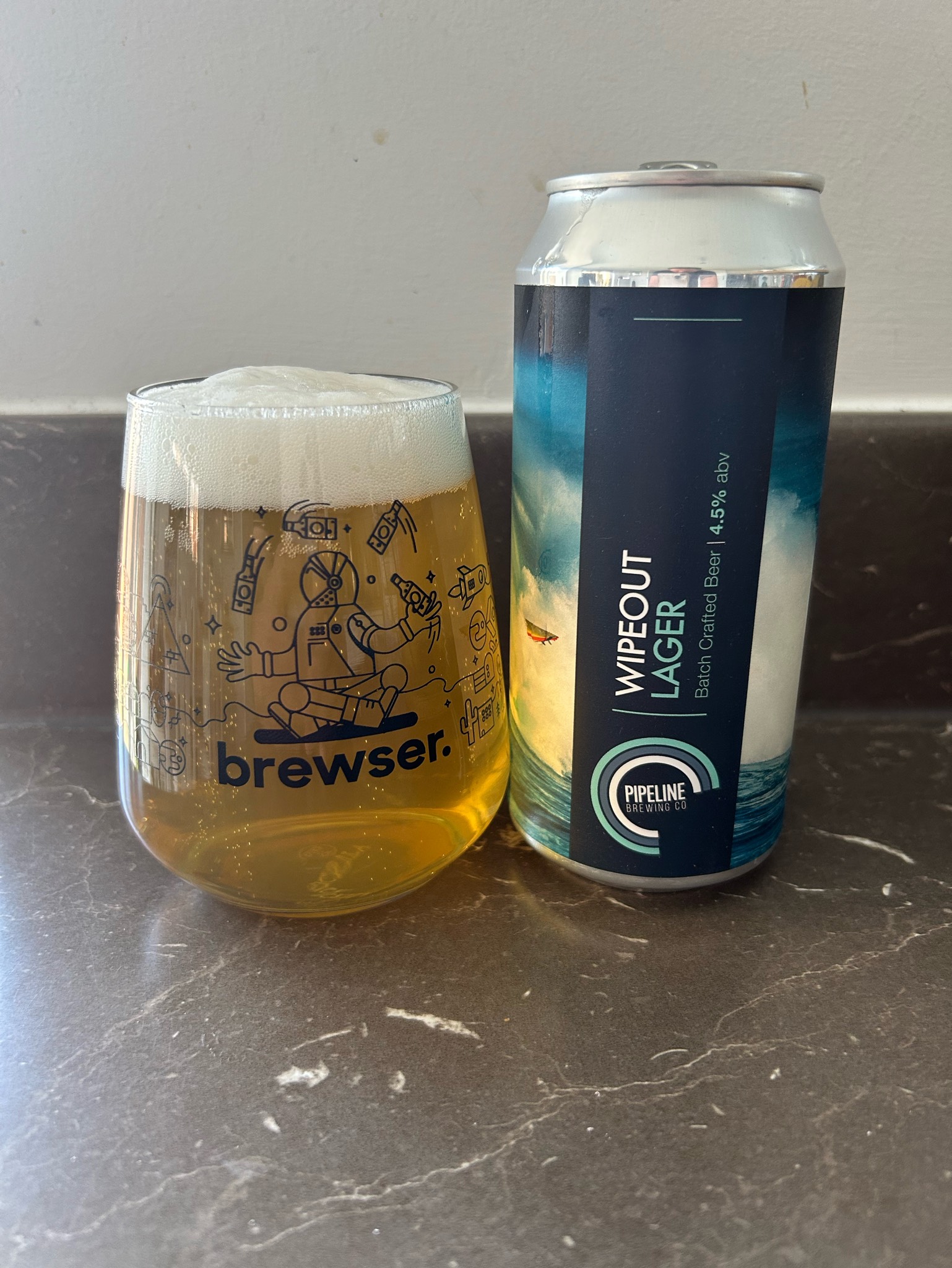 Wipeout, Pipeline Brewing Co