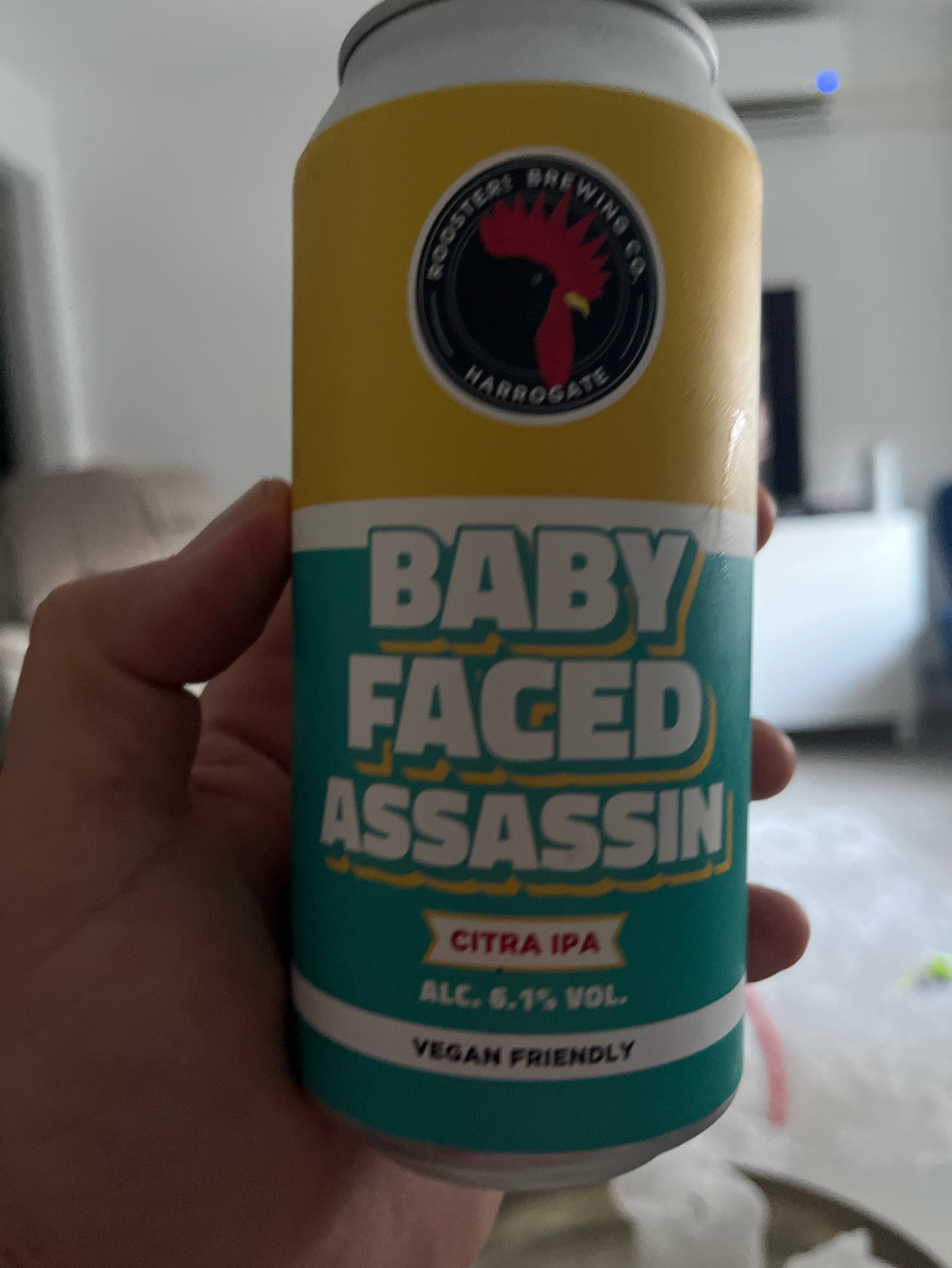 Baby-Faced Assassin, Rooster's Brewing Co.