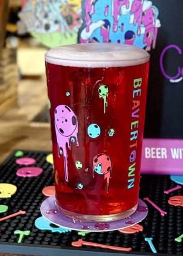Cosmic Drop Berry Punch Beer, Beavertown Brewery