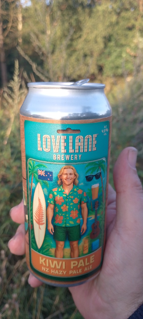 Kiwi pale, Love Lane Brewing