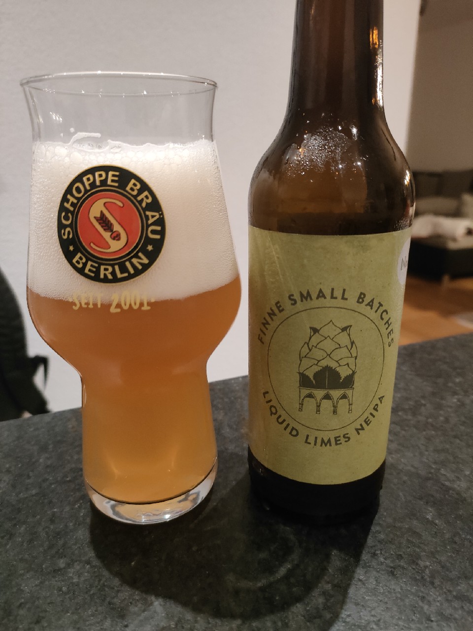 Finne Small Batches No. 7 - Liquid Limes NEIPA, Finne Brauerei