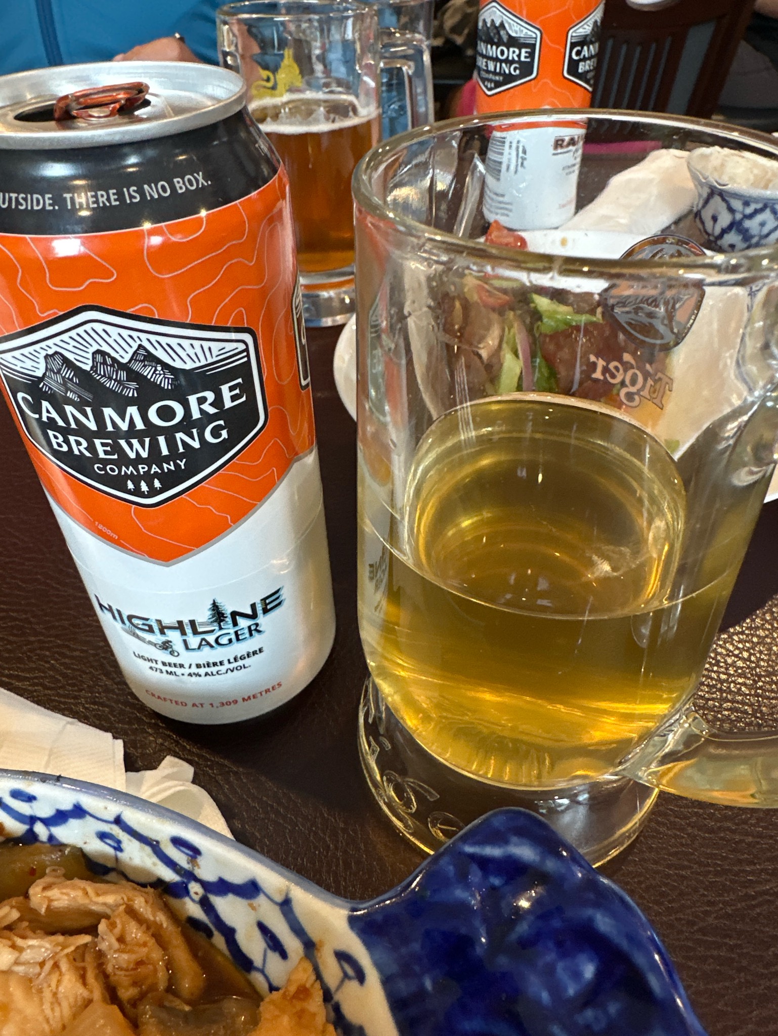 Highline Lager, Canmore brewing company
