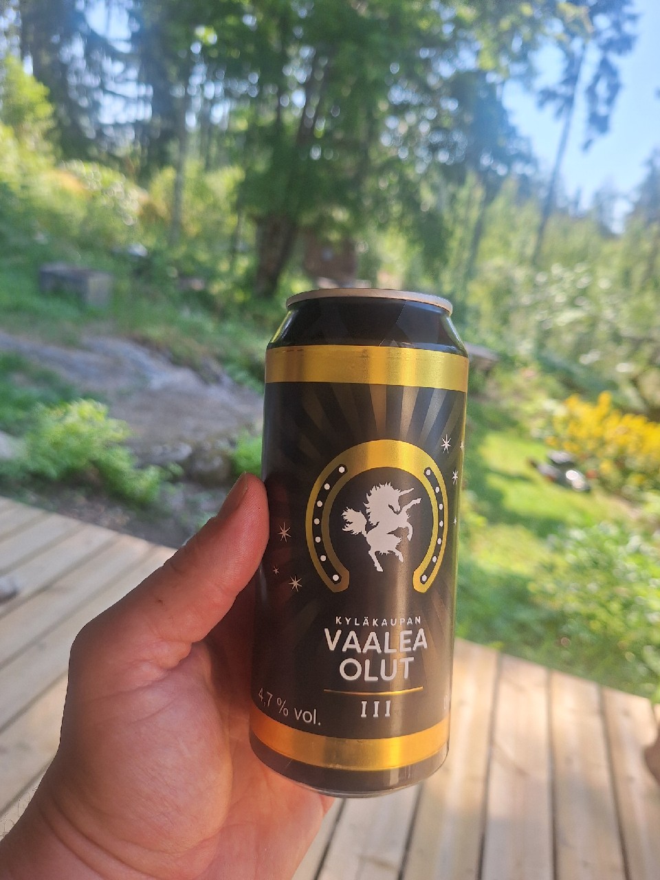 Kyläkaupan Vaalea Olut III, Finland