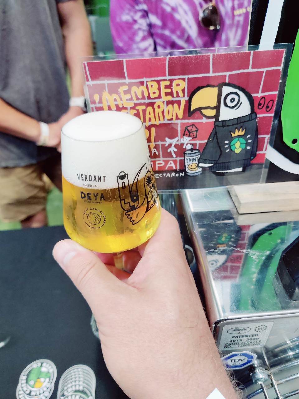 'Member Nectaron, Green Cheek Beer Co.