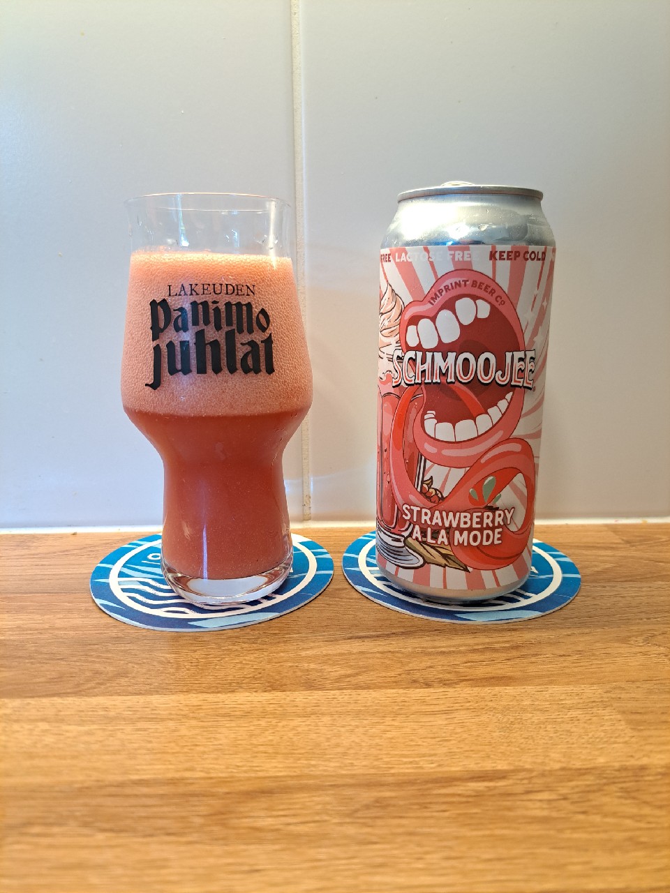 Schmoojee Strawberry A La Mode, Imprint Beer Co.