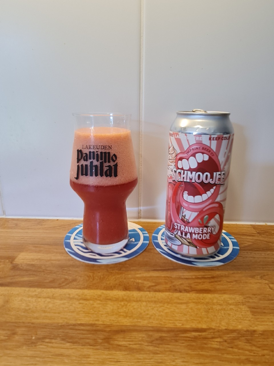 Schmoojee Strawberry A La Mode, Imprint Beer Co.