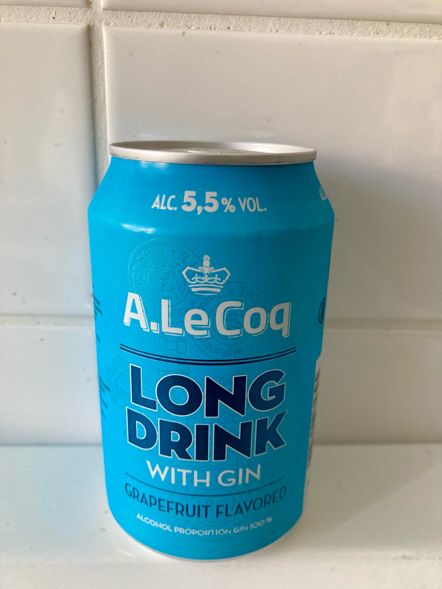 G:N Long Drink Grapefruit, Estonia